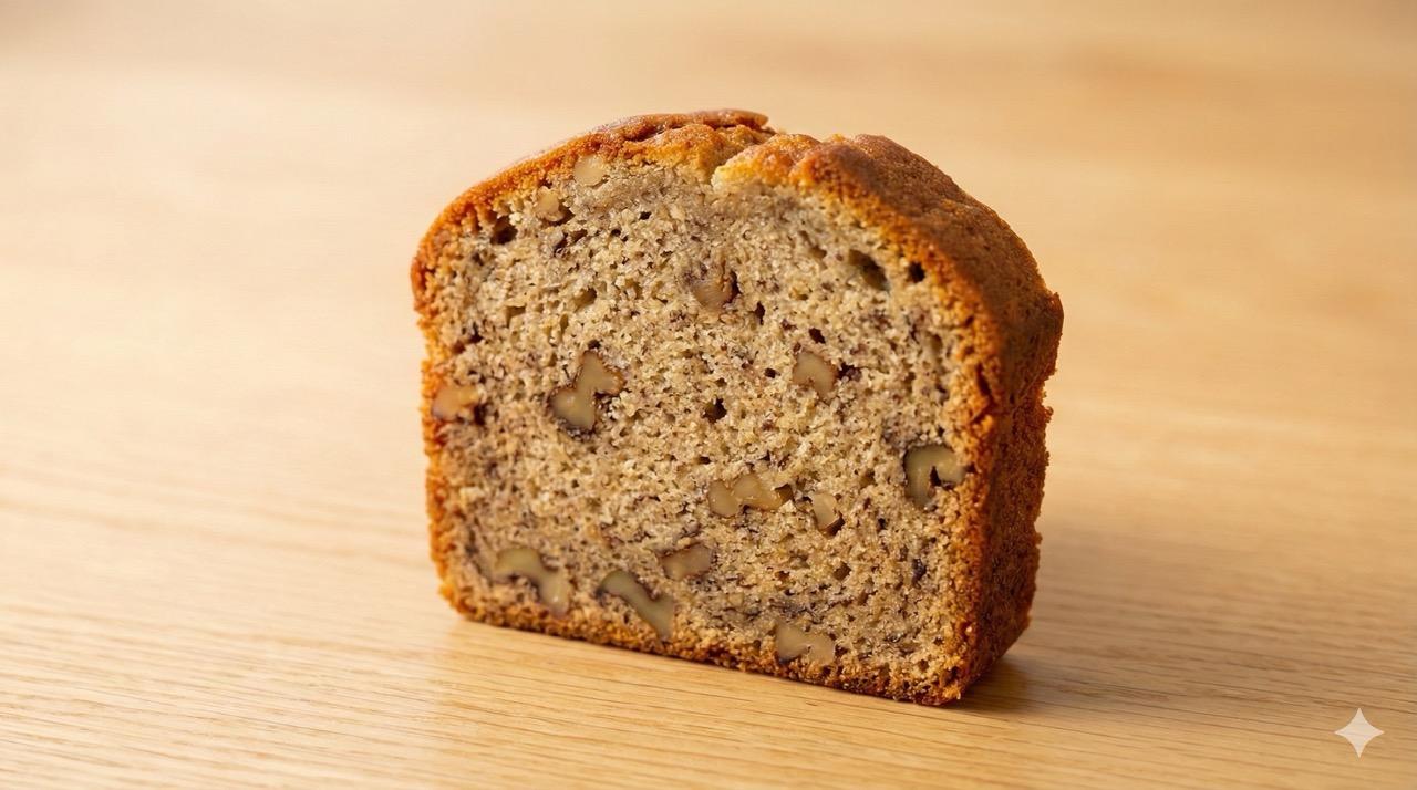 Walnut Banana Pound Cake