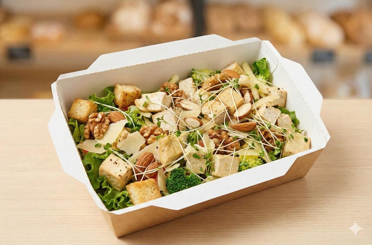 Tofu Broccoli Salad
